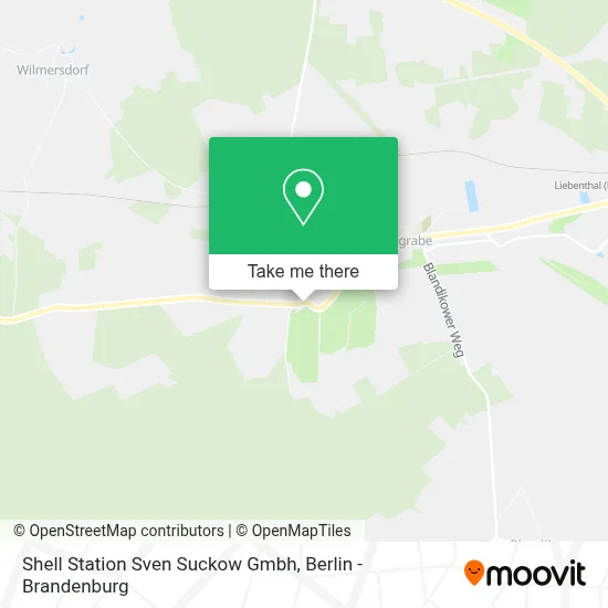 Shell Station Sven Suckow Gmbh map