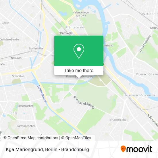 Kga Mariengrund map