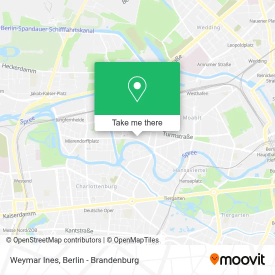 Weymar Ines map