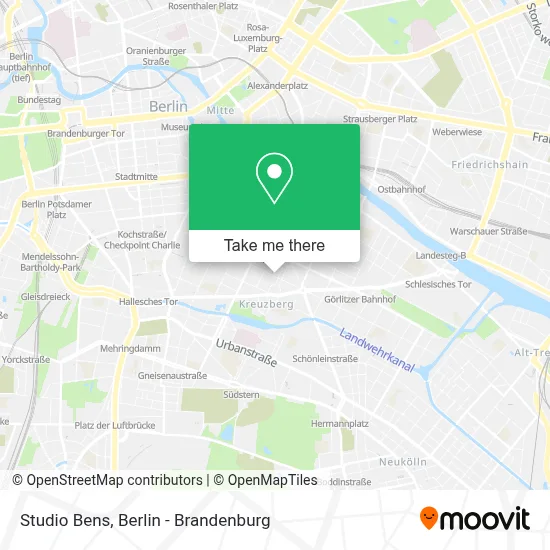 Studio Bens map