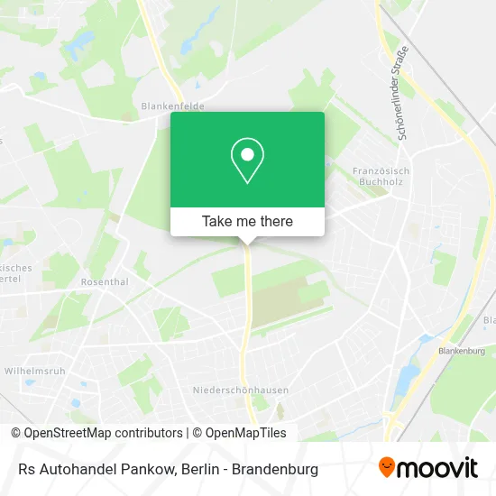 Rs Autohandel Pankow map