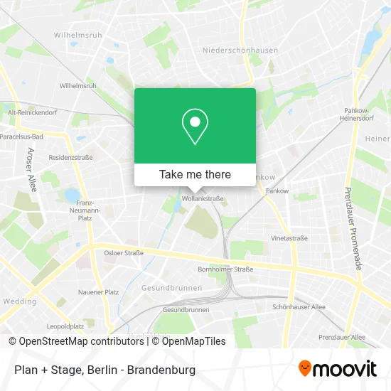 Plan + Stage map