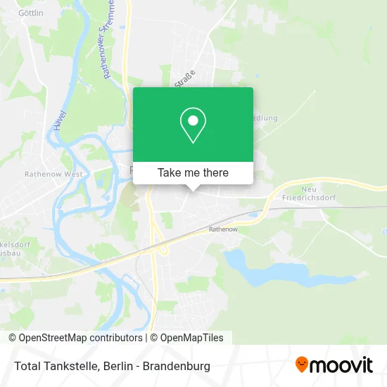 Total Tankstelle map