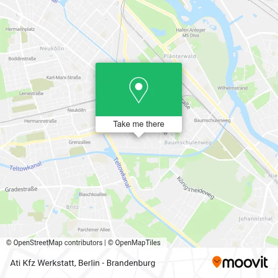 Ati Kfz Werkstatt map