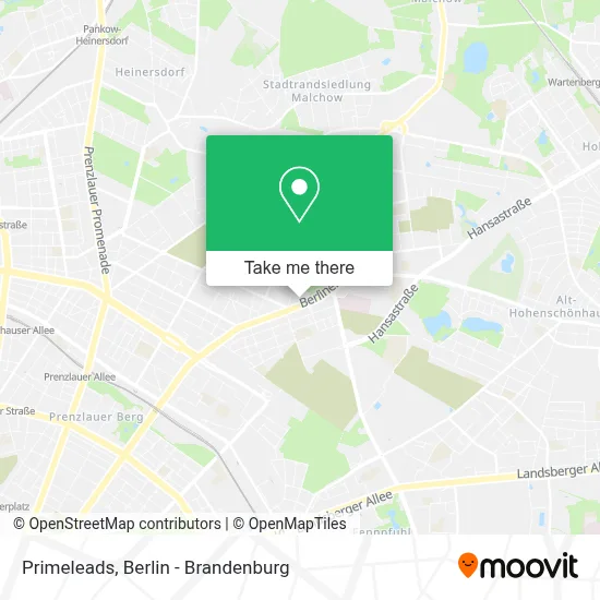 Primeleads map