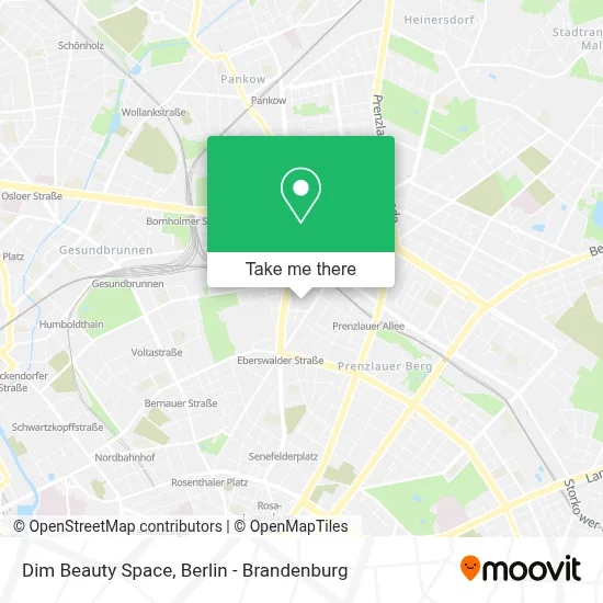 Dim Beauty Space map