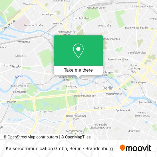 Kaisercommunication Gmbh map