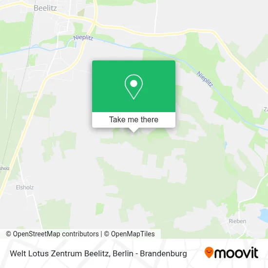 Welt Lotus Zentrum Beelitz map