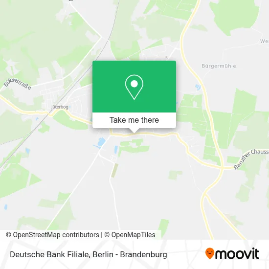 Deutsche Bank Filiale map