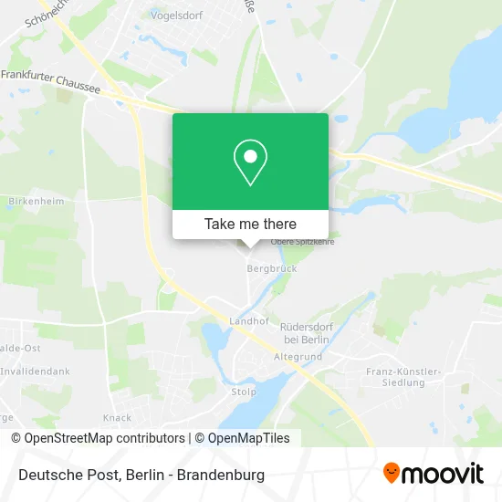 Deutsche Post map