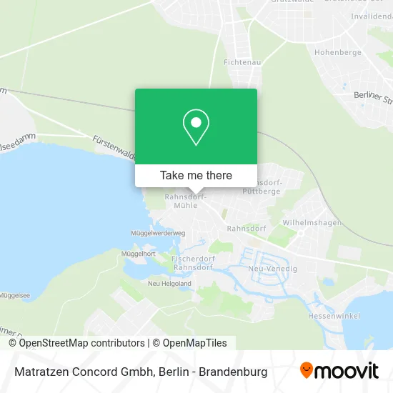 Matratzen Concord Gmbh map