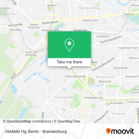 Ole&Me Ug map
