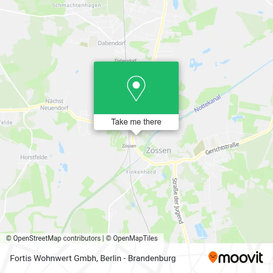 Fortis Wohnwert Gmbh map