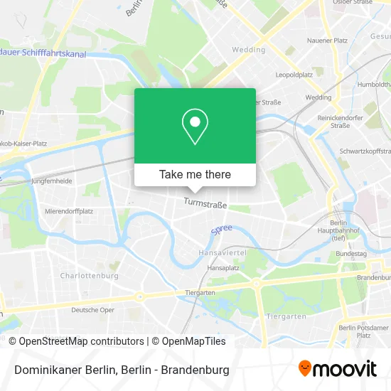 Dominikaner Berlin map
