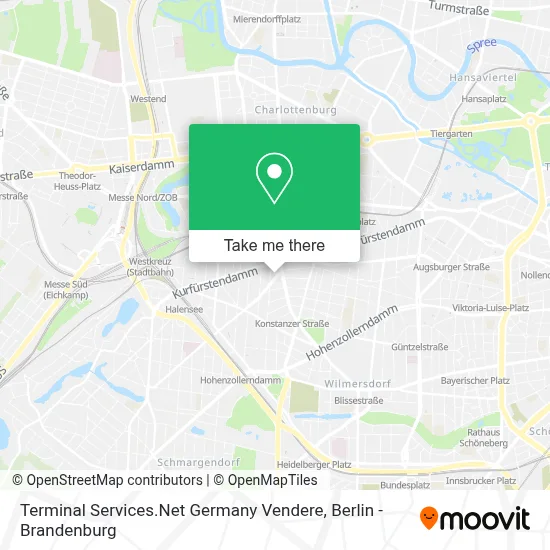 Terminal Services.Net Germany Vendere map