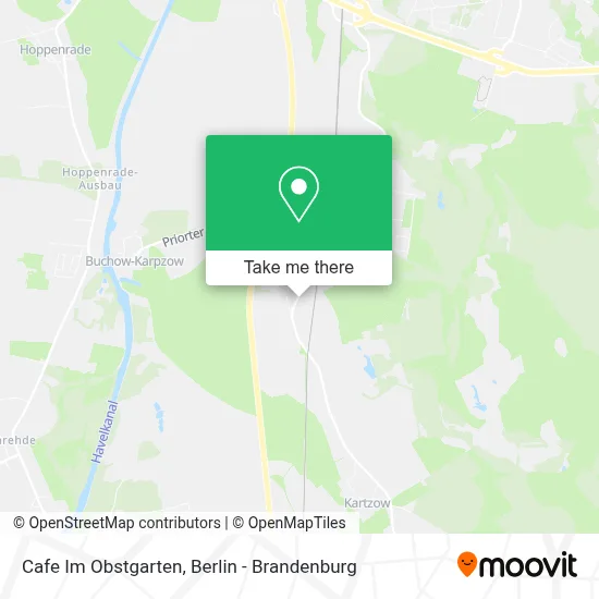 Cafe Im Obstgarten map