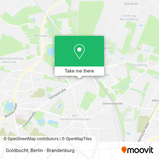 Goldbucht map