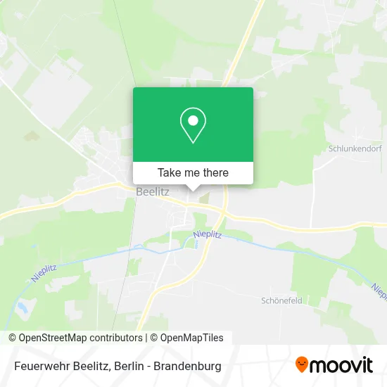 Feuerwehr Beelitz map