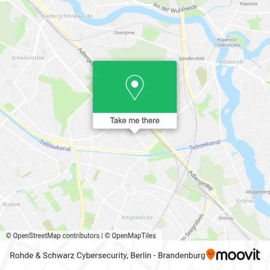 Rohde & Schwarz Cybersecurity map