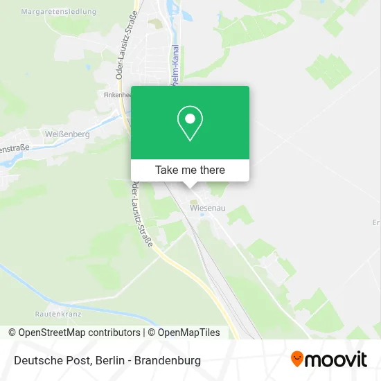 Deutsche Post map