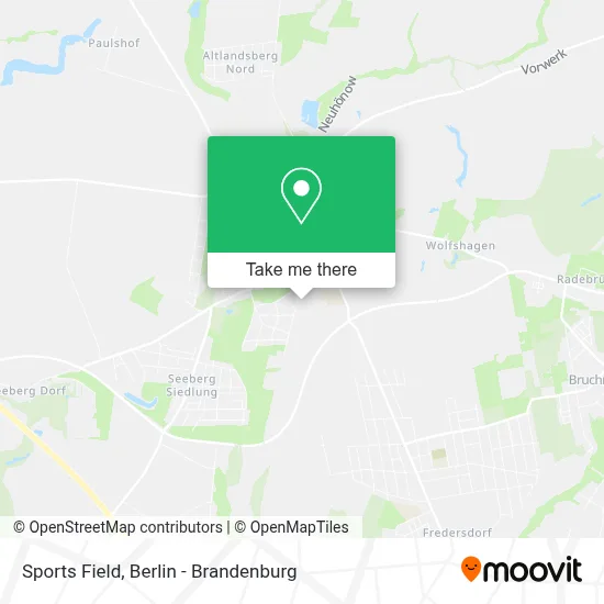 Sportplatz map