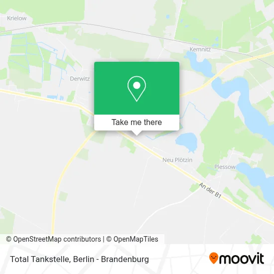 Total Tankstelle map