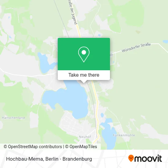 Hochbau-Mema map
