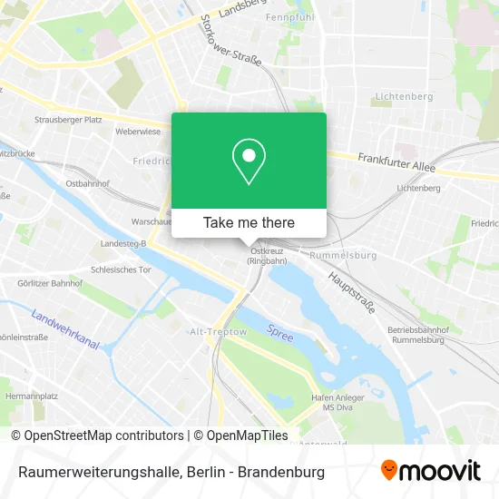 Raumerweiterungshalle map