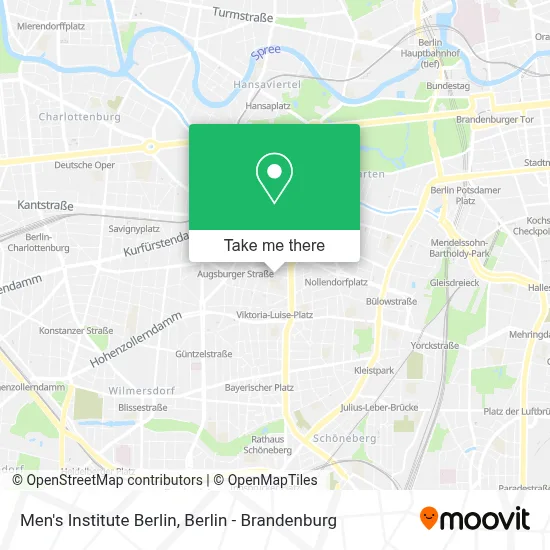 Men's Institute Berlin map