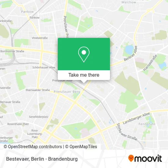 Bestevaer map