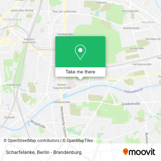 Scharfelanke map
