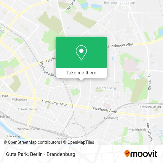 Guts Park map