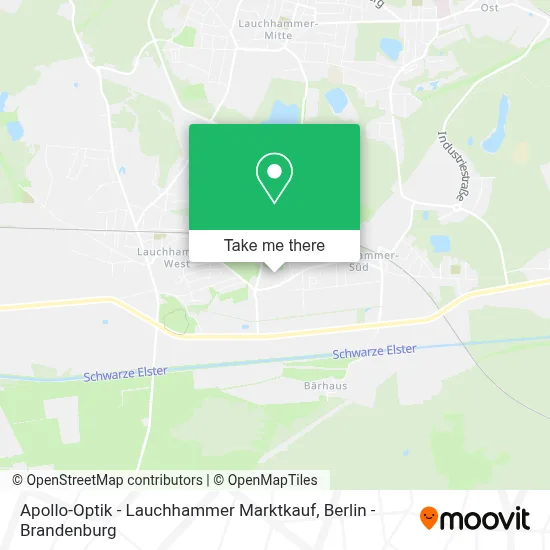 Apollo-Optik - Lauchhammer Marktkauf map