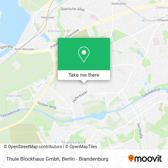 Thule Blockhaus Gmbh map