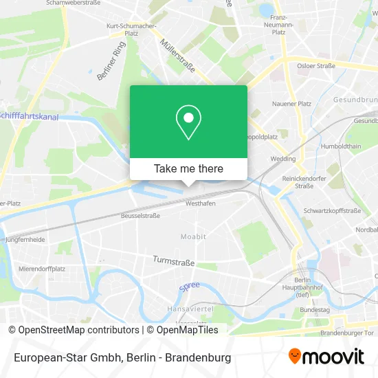 European-Star Gmbh map