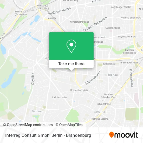 Interreg Consult Gmbh map