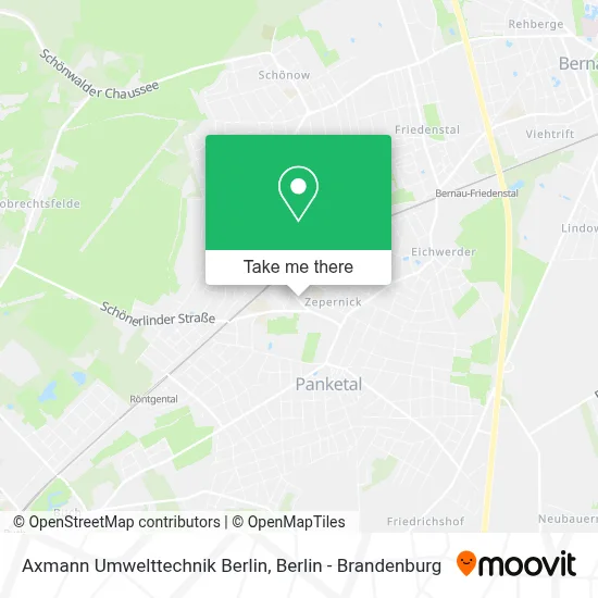 Axmann Umwelttechnik Berlin map