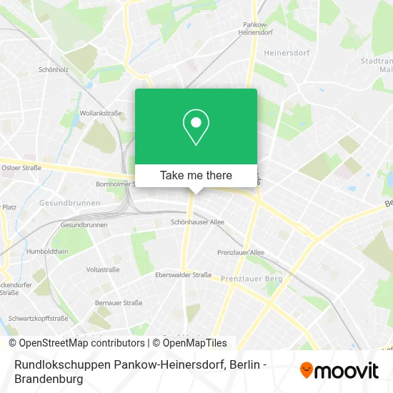 Rundlokschuppen Pankow-Heinersdorf map
