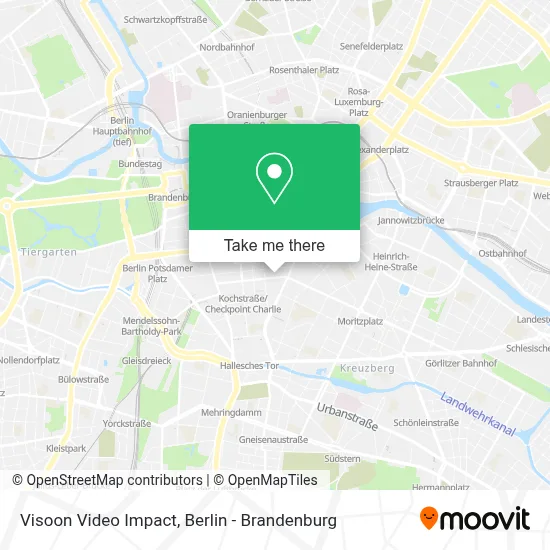 Visoon Video Impact map