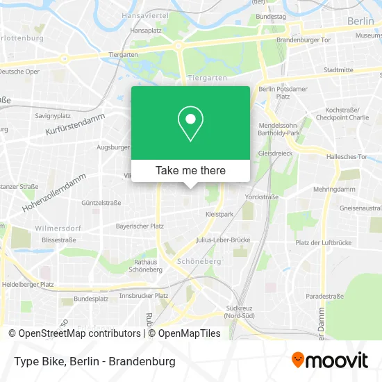 Type Bike map