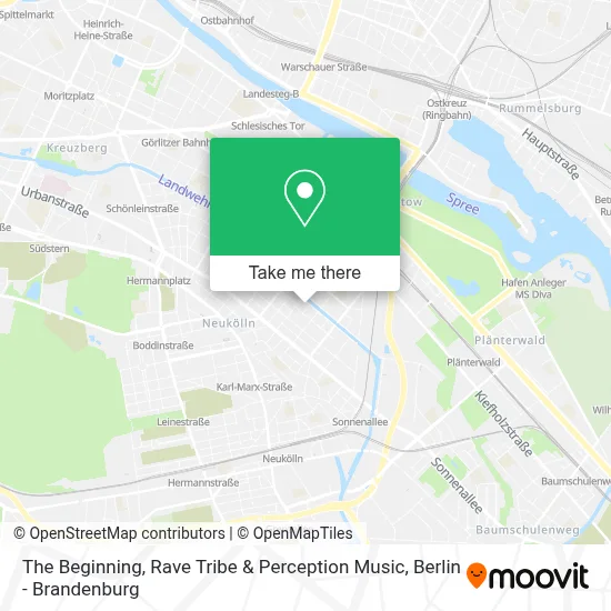 The Beginning, Rave Tribe & Perception Music map
