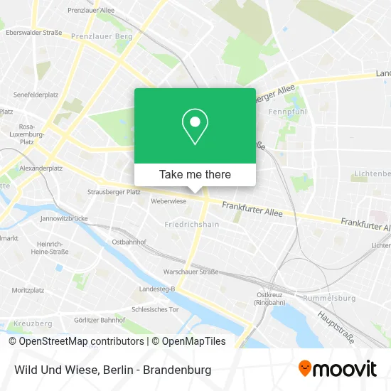 Wild Und Wiese map