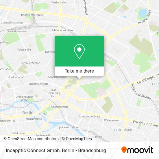 Incapptic Connect Gmbh map