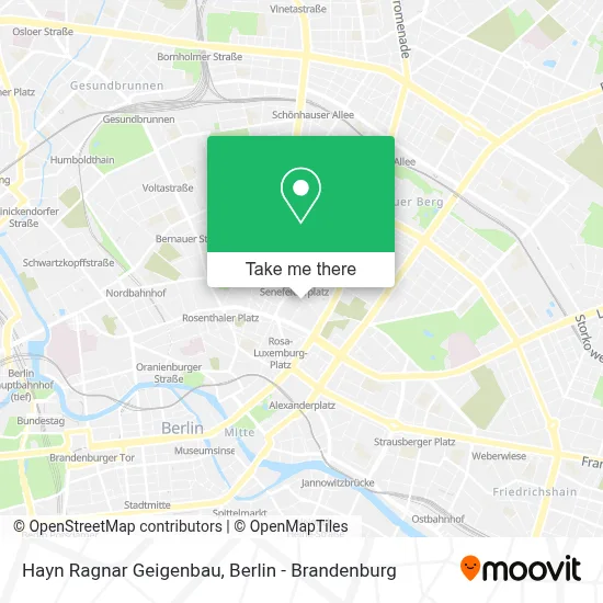 Hayn Ragnar Geigenbau map