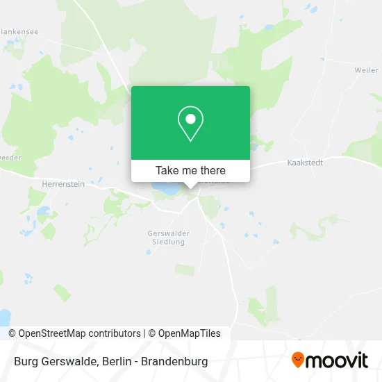 Burg Gerswalde map