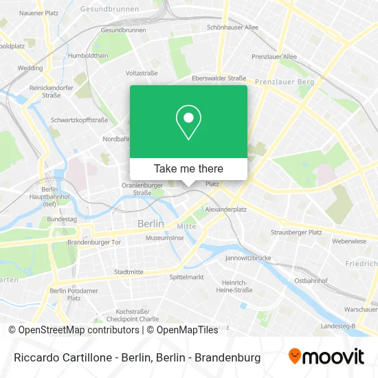 Riccardo Cartillone - Berlin map