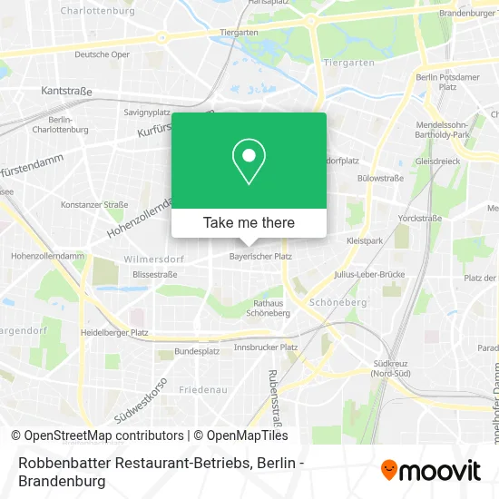 Robbenbatter Restaurant-Betriebs map
