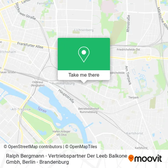 Ralph Bergmann - Vertriebspartner Der Leeb Balkone Gmbh map