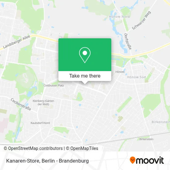 Kanaren-Store map