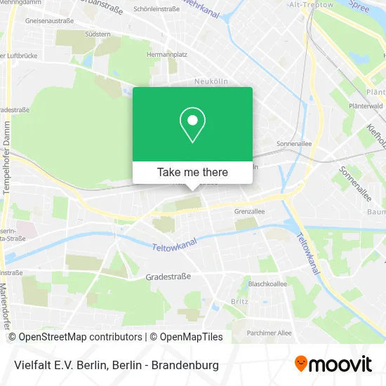 Vielfalt E.V. Berlin map